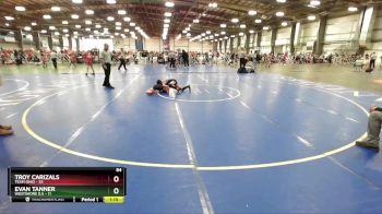 84 lbs Rd# 10- 4:00pm Saturday Final Pool - Troy Carizals, Team Ohio vs Evan Tanner, Westshore D.S