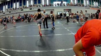 100 lbs Round 2 (6 Team) - Ben Martin, West Forsyth WC vs Declyn Wilson, Caveman