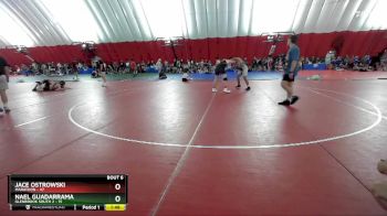 190 lbs Round 2 (6 Team) - Nael Guadarrama, Glenbrook South 2 vs Jace Ostrowski, Marathon