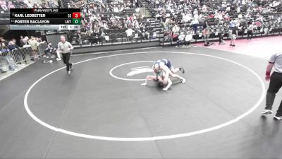 6A 157 lbs Cons. Semi - Karl Ledbetter, Corner Canyon vs Porter Baclayon, Layton