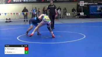 155 lbs Final - Emma Thompson, Northside Wrestling Academy vs Peighton Mullins, Okwa