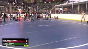 70 lbs 5th Place Match - Cael Vander Broek, Legends Of Gold vs Sydell Sperry, Team Grind House