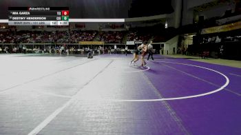 131 lbs Round Of 16 - Mia Garza, Texas (W) vs Destiny Henderson, Colorado State (W)