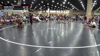 80 lbs Round 4 (6 Team) - Luke Rogers, Alabama Elite Black vs Roger Caputo, Rabbit WC