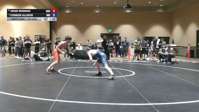 144 lbs Cons. Quarters - Adam Seidman, Germantown Academy vs Connor Allison, Headhunters Wrestling Club