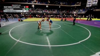 5A 138 lbs Cons. Round 1 - Layla Hines, Leander Glenn vs Riley Emma Castilleja, New Braunfels