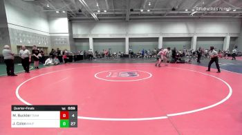 152 lbs Quarterfinal - Mason Buckler, Team Diamond Fish Pink vs Jayden Colon, Team Shutt Penguin