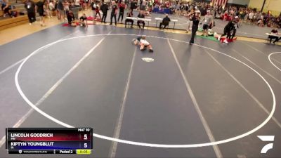 78 lbs Cons. Round 3 - Benjamin Mack, MN vs Gionni Zapf, IL