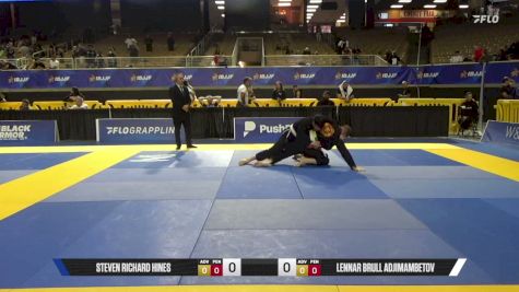 Lennar Brull Adjimambetov vs Steven Richard Hines 2026 Pan Jiu Jitsu IBJJF Championship