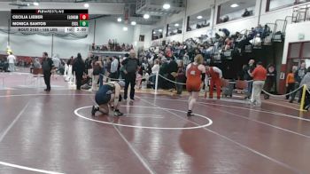 185 lbs 3rd Place - Cecilia Lieber, East Longmeadow vs Monica Santos, Excel Academy