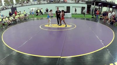 95 lbs Azyah Rice, California vs Gianna Allen, Pennsylvania Blue