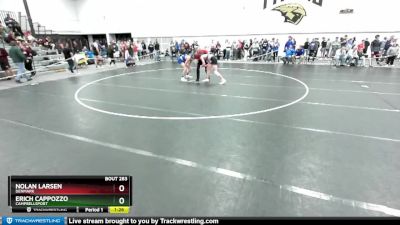 150 lbs Champ. Round 2 - Nolan Larsen, Denmark vs Erich Cappozzo, Campbellsport