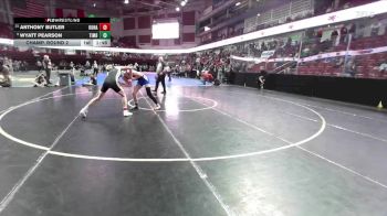 132 lbs Champ. Round 2 - Wyatt Pearson, Timberline vs Anthony Butler, Kuna