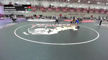197 lbs Champ. Round 1 - Tyler Haydon, Wisconsin-Whitewater vs Oscar Antonio, Aurora Universtiy