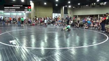 85 lbs Round 4 (6 Team) - Mason Steinhauser, The Factory Wrestling vs Aksyl Hooper, Williamson County WC