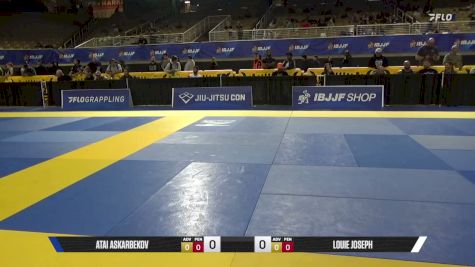 LOUIE JOSEPH vs Atai Askarbekov 2026 Pan Jiu Jitsu IBJJF Championship
