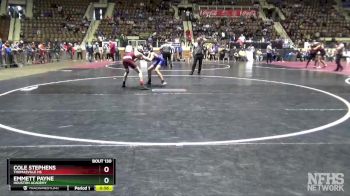 120 lbs Cons. Round 1 - Cole Stephens, Thomasville HS vs Emmett Payne, Houston Academy