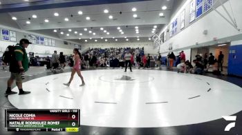 110 lbs Cons. Round 3 - Natalie Rodriguez Romero, Threshold Wrestling Club vs Nicole Comia, Long Beach Poly HS