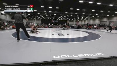 77 lbs 1st Place Match - Rowan Hoffman, Immortal Athletics WC vs Hayden Soloman, Wichita Training Center