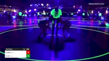 102 lbs 2nd Place - Vance Barz, Unattached vs Kaden Orr, Legends Of Gold