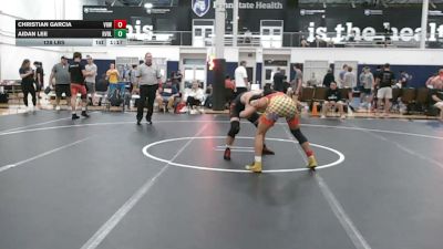 128 lbs Semifinal - Christian Garcia, VHW Red - HSC vs Aidan Lee, Revival Jokers - HSC