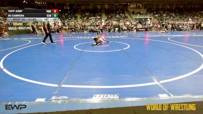 73 lbs 3rd Place - Tuff Jump, Powerhouse Comanche OK vs RJ Cabrera, Gladiators