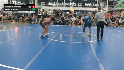 140 lbs Rr Rnd 3 - Christian Ramirez, War Dog AC - HSC vs Brady Slicker, Kraken - HSC