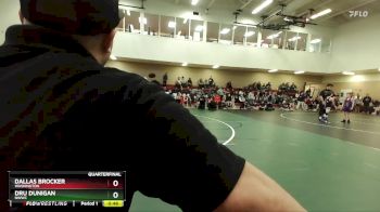 42-44 lbs Round 2 - Dallas Brocker, Washington vs Dru Dunigan, NWWC