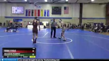 125 lbs Semifinal - Derek Steele, Augsburg University vs Brandon Murphy, University Of Wisconsin-La Crosse