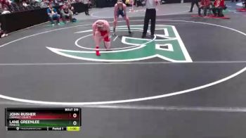 195 lbs Cons. Round 1 - John Rusher, Crowley County vs Lane Greenlee, Mancos