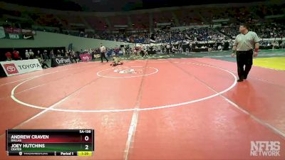 5A-138 lbs Semifinal - Joey Hutchins, Crater vs Andrew Craven, Dallas