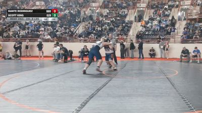 200_B lbs Consi Of 8 #2 - Dante Rodriguez, Hanover vs Scott King, Glendale