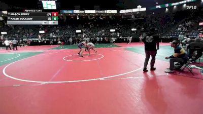 209 lbs Cons. Round 2 - Mason Terry, CPWA vs Kaleb Bucklew, JTCA