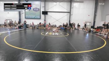 50 lbs Rr Rnd 3 - Adriana Yodice, CT Whale - W vs Timmery Condit, Mat Demon - W