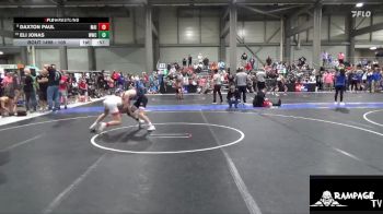 105 lbs Cons. Round 2 - Eli Jonas, WWC vs Daxton Paul, Maize
