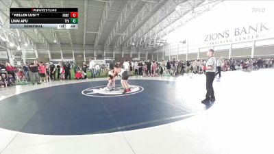 115+ Semifinal - Livai Afu, Team Pride Academy vs Kellen Lusty, Team Prestige Wrestling