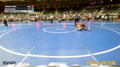 100 lbs Quarterfinal - Jordan Perez, Smittys Barn vs Isaiah Stout, F-5 Grappling