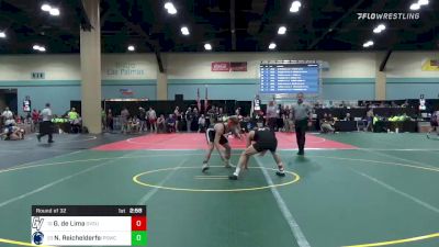 157 lbs Round Of 32 - Gustavo De Lima, Grand Valley State vs Noah Reichelderfer, Penn State WC