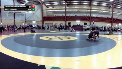 125 lbs Cons. Round 4 - Kelly Lemons, Hilliard Bradley vs Isabella Ndinga-Mbappe, Lexington High School