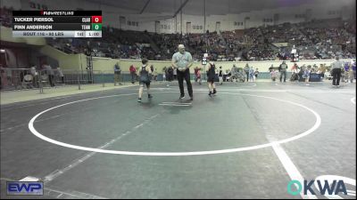 90 lbs 7th Place - Tucker Piersol, Claremore Wrestling Club vs Finn Anderson, Team Worx