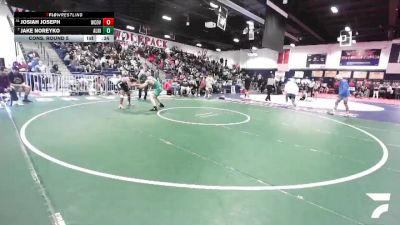 175 lbs Cons. Round 5 - Jake Noreyko, Aliso Niguel vs Josiah Joseph, West Covina