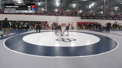 70 kg Champ. Rd Of 16 - Brandt Harer, Skwc vs Wyatt Stout, Pennsylvania RTC