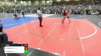 190 lbs Quarterfinal - Jacob Godeaux Jr, Lakeview vs Alexander Longoria, Predators WC