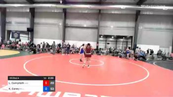 105 kg Prelims - Lilliana Campitelli, Lancaster Alliance Women's Wrestling vs Kiara Ganey, BullTrained