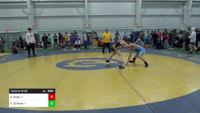 C-114 lbs Consi Of 16 #2 - Aaydin King, WV vs Elliot Grimes, NY