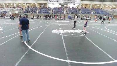 89 lbs Rr Rnd 2 - Kinlee Bice, West Texas Grapplers vs Isaiah Gonzales, Westley