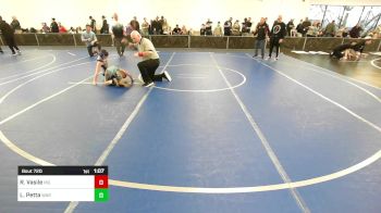 82 lbs Quarterfinal - Raymond Vasile, Mayo Quanchi vs Lucas Petta, War Dogs Natick