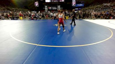 112 lbs Cons 16 #1 - Rilynn Younker, IL vs Aneishka N. Santos Bez, UST