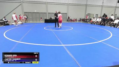 215 lbs Semis & 3rd Wb (16 Team) - Riley Graham, Louisiana Blue vs Sonny Acuna, California Red