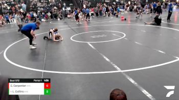 71-78 lbs Cons. Round 3 - Luke Collins, Wray Wrestling Club vs Camden Carpenter, Arapahoe Warriors